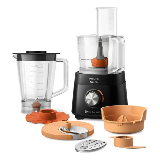 Processador Walita HR7304/92 Preto — 1000W