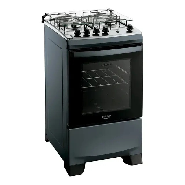 Fogão 4 Bocas Dako Supreme Mesa de Inox A Gás Titanium Bivolt — review