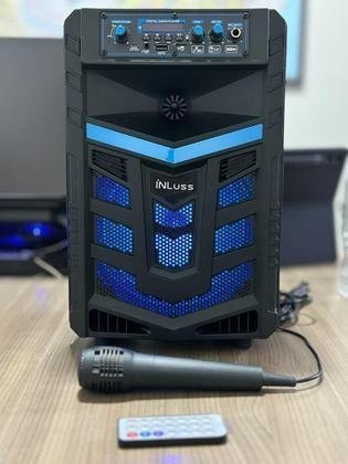 Caixa De Som Amplificada 2000w Bluetooth