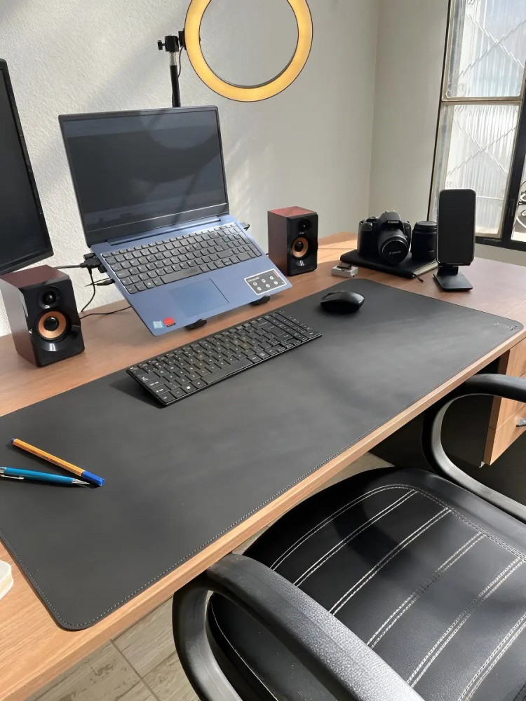 Mousepad Extra Grande Preto 90x40 cm
