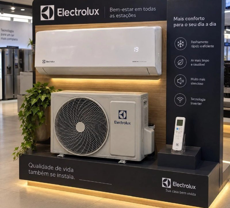 Ar-condicionado Split Electrolux MaxComfort Full Inverter Frio 12.000 BTUs 220v