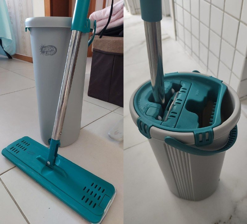 PASSADA DE PANO PREMIUM Flash Limp Mop Lava e Seca