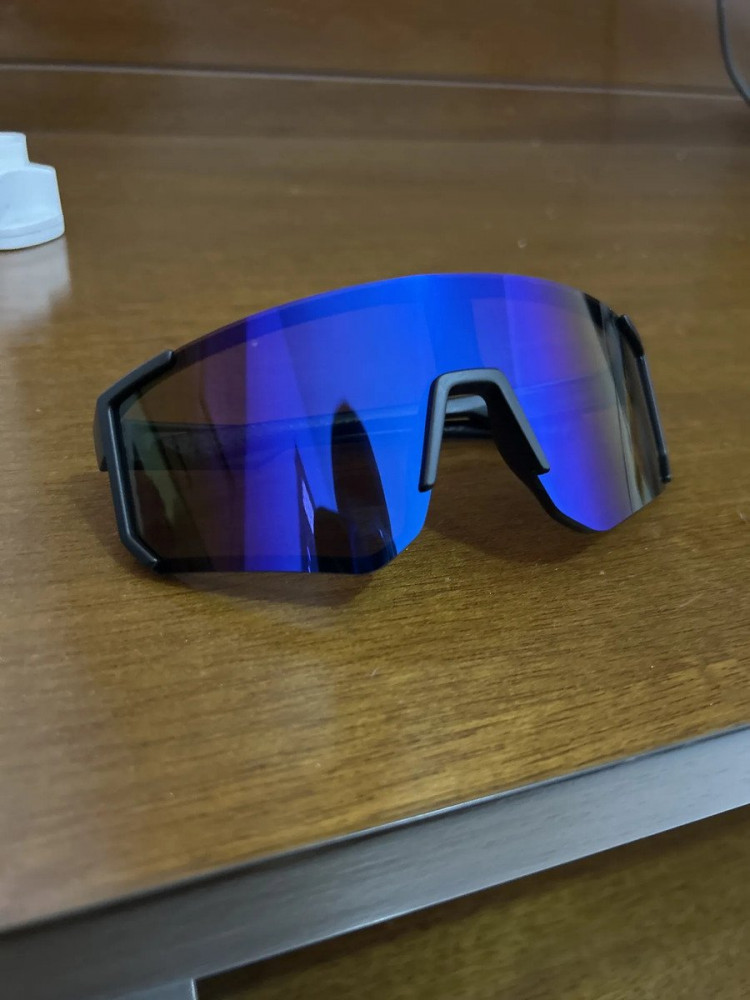 Óculos De Sol Esportivo V400 Espelhado Violeta