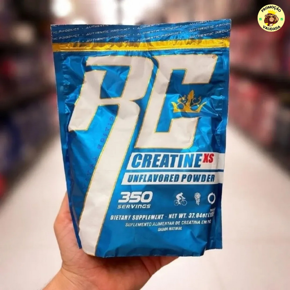 Creatina Importada Ronnie Coleman 1kg 100 Pura