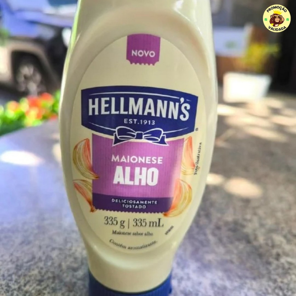 Hellmann's Maionese Alho 335gr