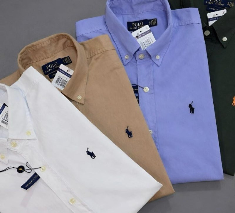 Camisa Social Ralph Lauren Oxford (5 cores)