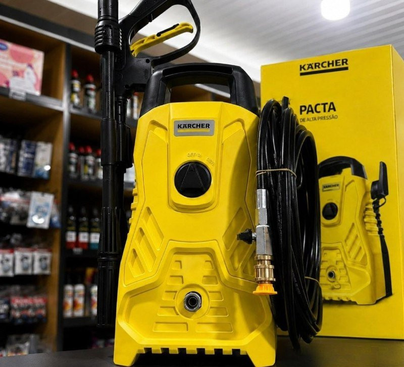 Lavadora de Alta Pressão Kärcher Compacta 1.500 PSI 1400W 300 L/h 127v
