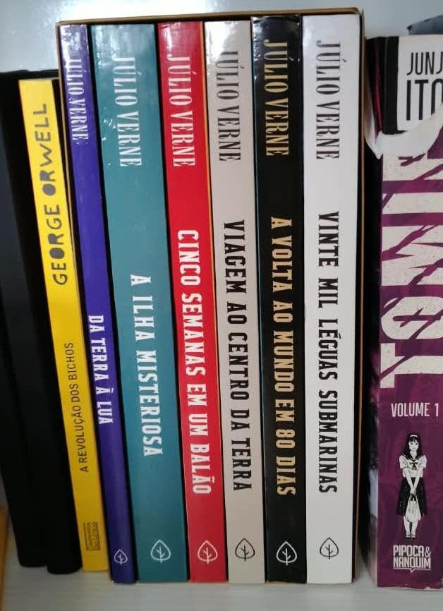 As Viagens de Júlio Verne - Box com 6 livros