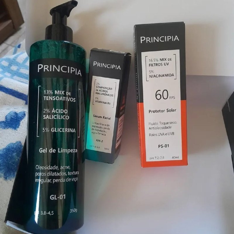 Kit Trio Limpeza, Hidratação e Proteção: Gel de Limpeza GL-01 + Sérum Hialurônicos AH-2 + Protetor Solar PS-01 FPS60