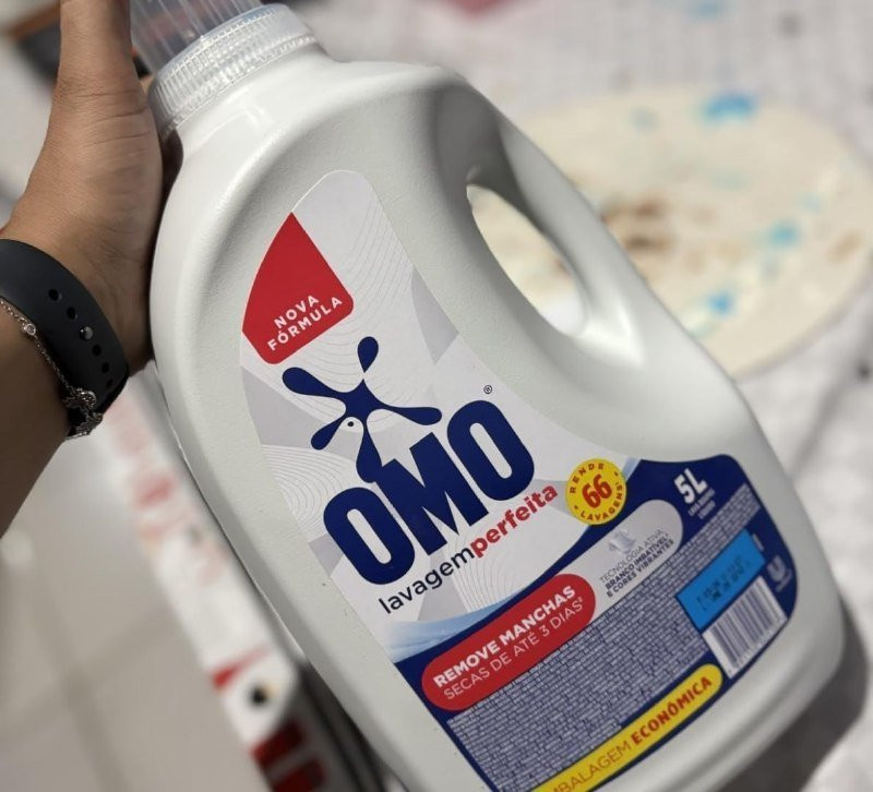 OMO Lavagem Perfeita Sabão Líquido 5L