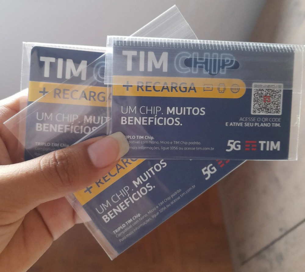 Tim Chip Kit 3 Unidades 3 Em 1