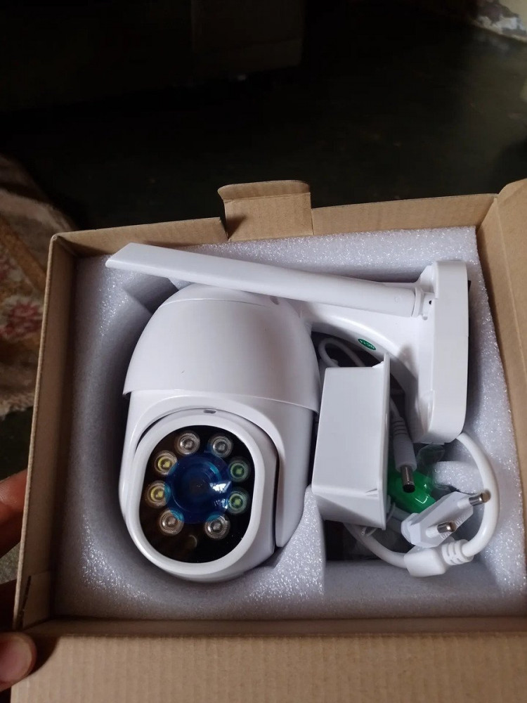 Kit 2 Câmeras IP WiFi ICSee IR à prova d'água