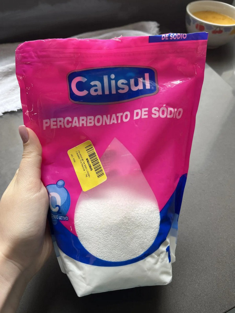 Percarbonato Sódio 100% Puro Tira Manchas