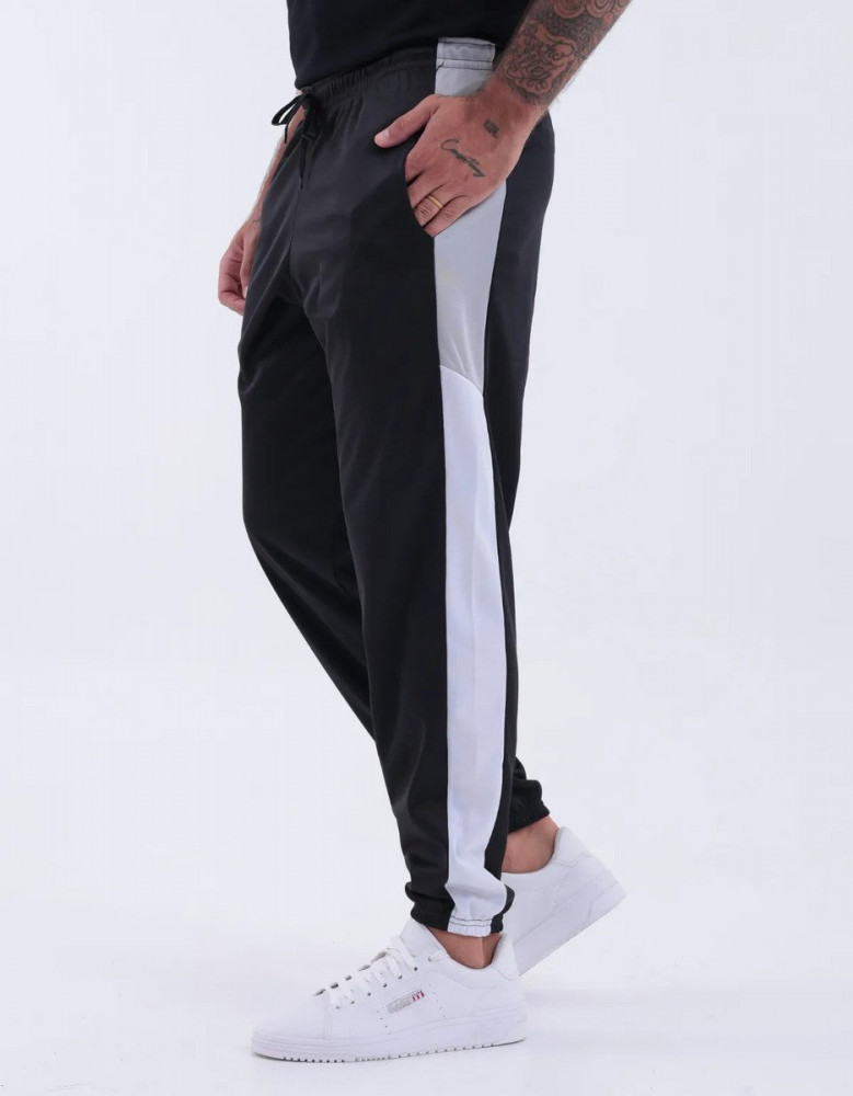 Calça Moletom Masculina Academia Corrida Preto G