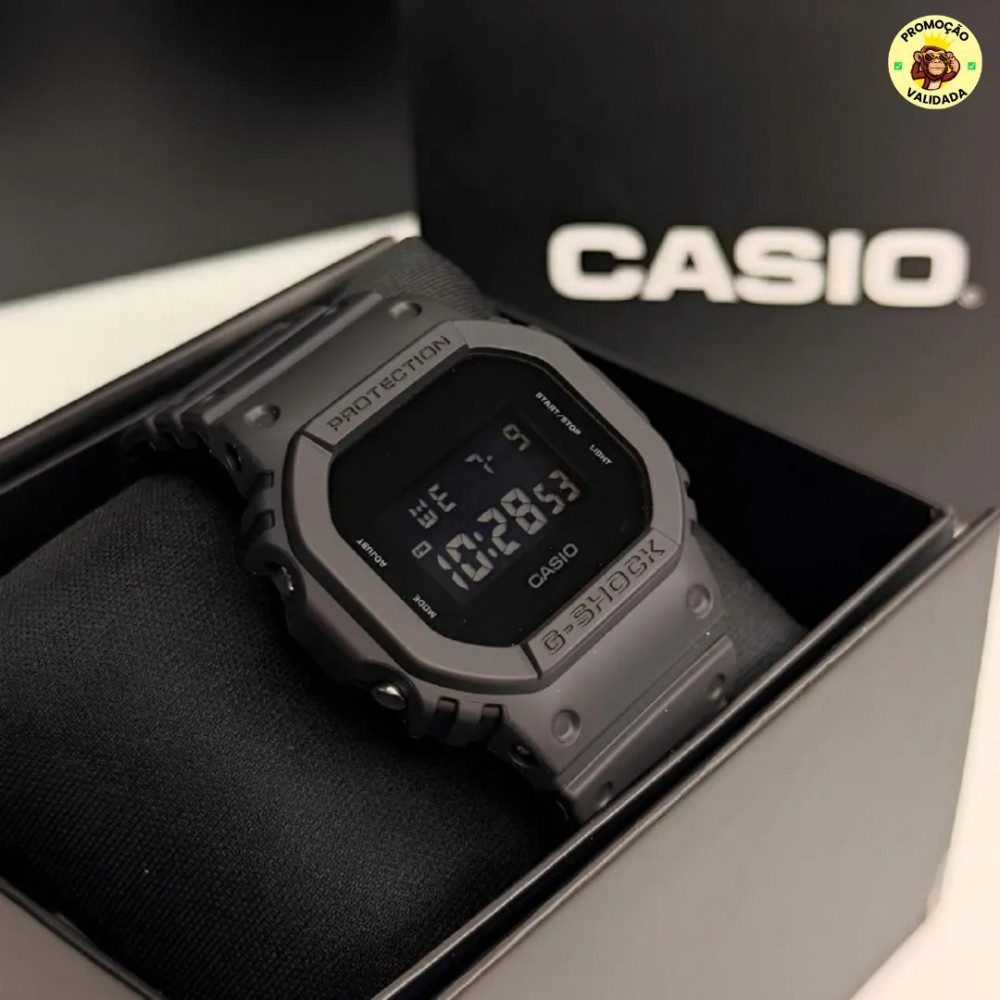 Relogio Casio G-shock Digital Dw-5600bb-1dr
