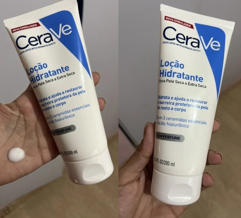 Loção Hidratante Corporal Cerave p/ Pele Seca e Extra Seca 200mL