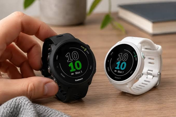 Relógio Garmin Forerunner 55 Black Mesh
