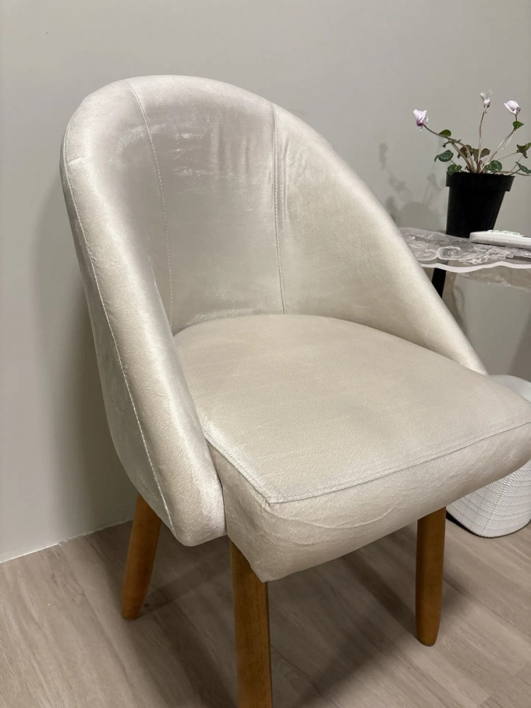 Kit 2 Poltronas Lua Suede Luxo Multiambiente