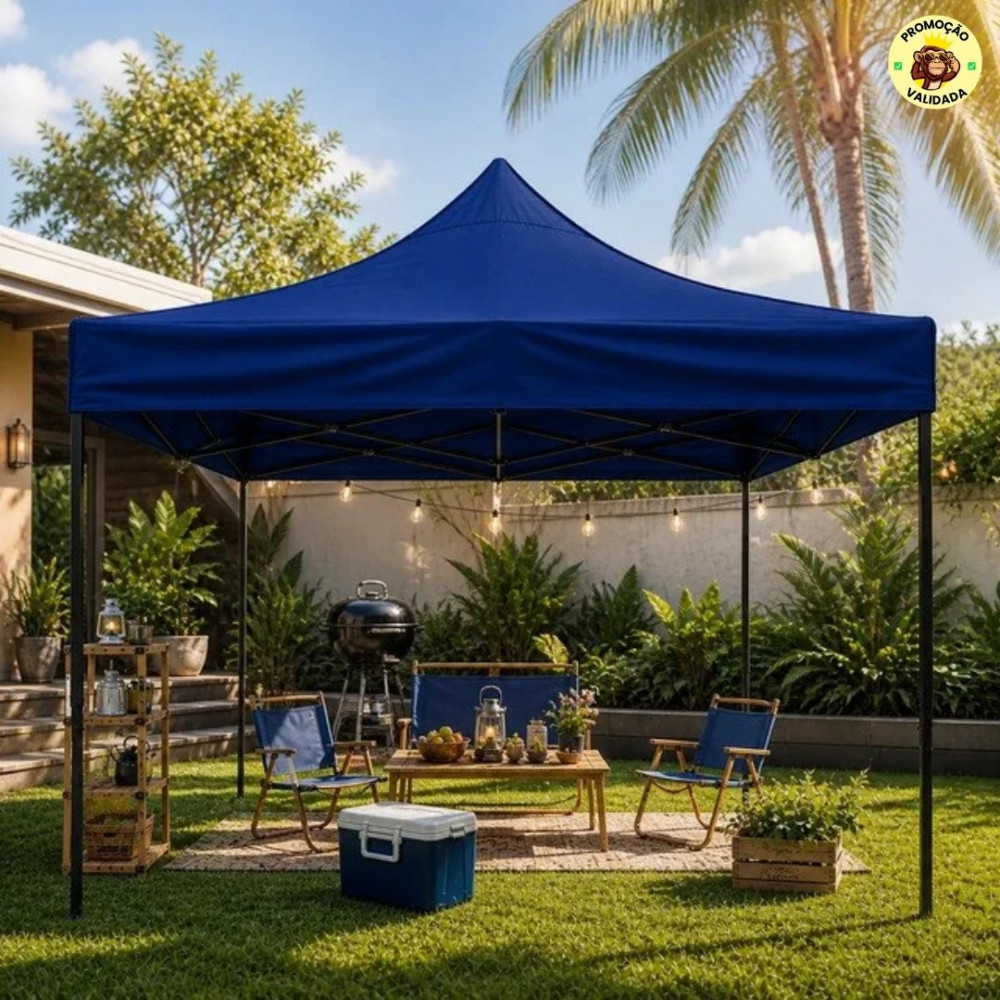 Tenda Sanfonada Gazebo 3x3 Articulada