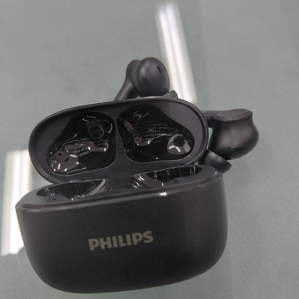 PHILIPS Fone de Ouvido Sem Fio TWS TAT1109BK