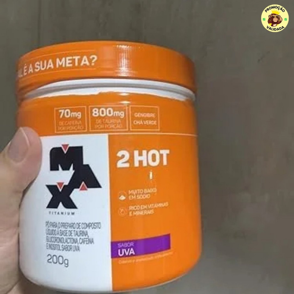 2HOT (200g) - Nova Fórmula - Uva