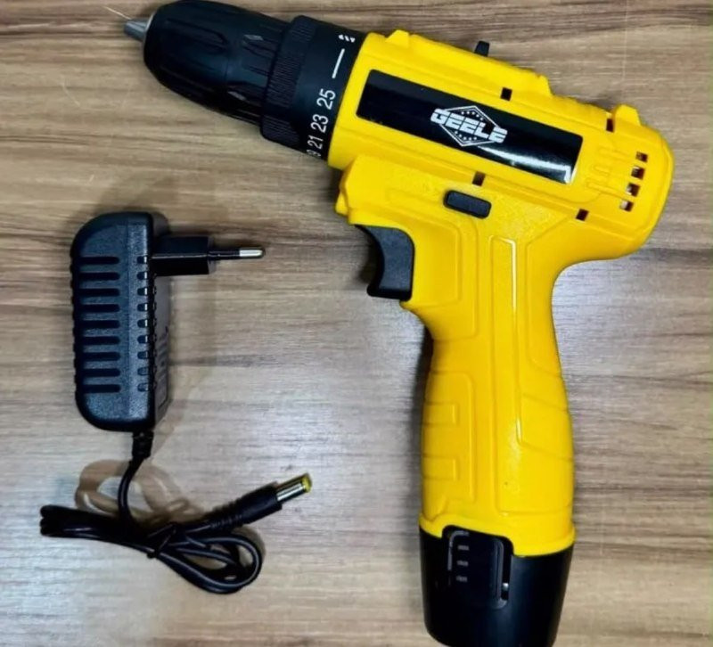 Parafusadeira Furadeira Sem Fio 25n 3/8 12v 10mm Bivolt Arstheco
