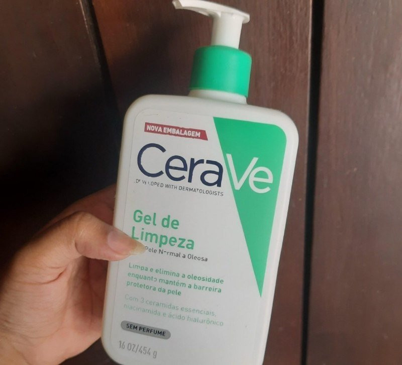 CeraVe Gel de Limpeza Facial para pele oleosa 454g