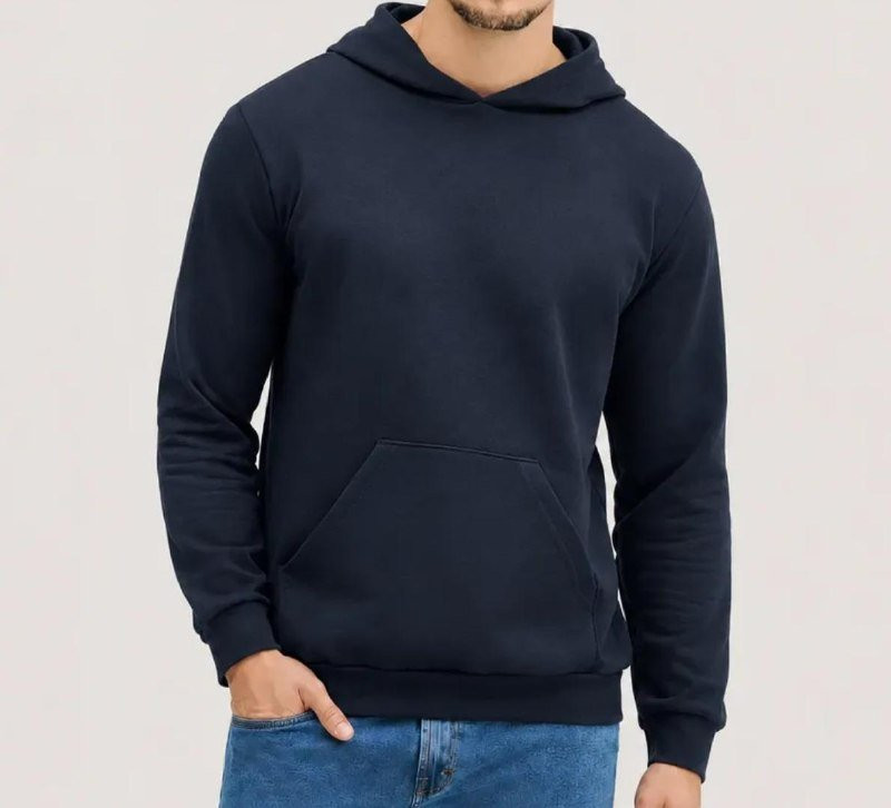 Blusa Moletom Canguru Com Capuz