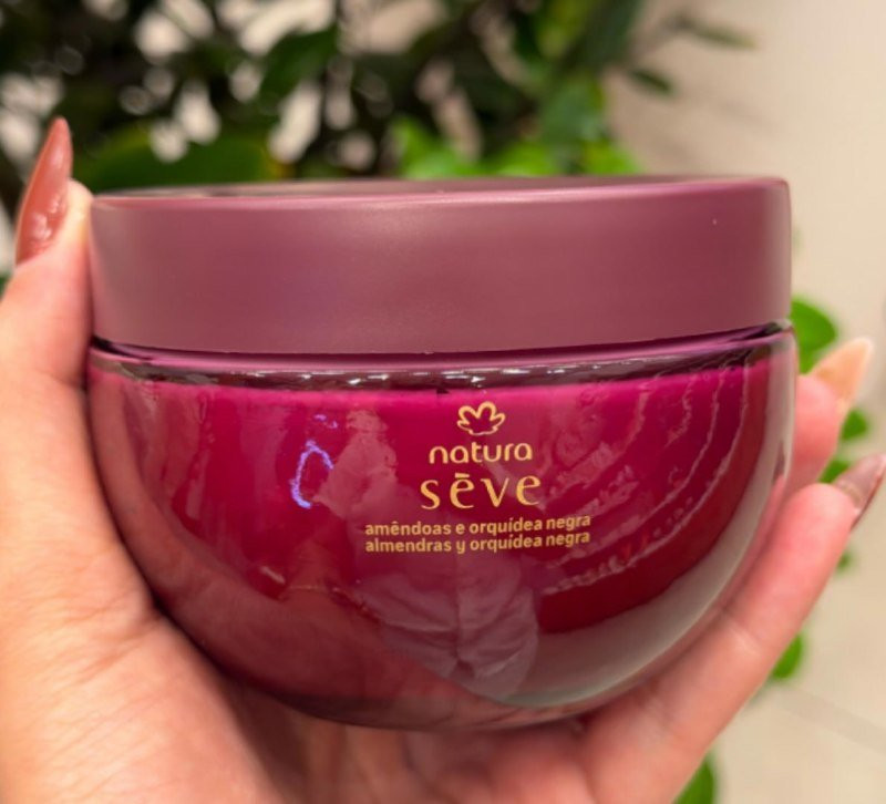 🧴 Creme Corporal Sève Amêndoas E Orquídea Negra 200g