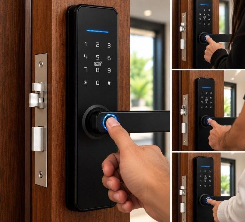 Fechadura Eletrônica Digital Bbg Smart Lock Biometria