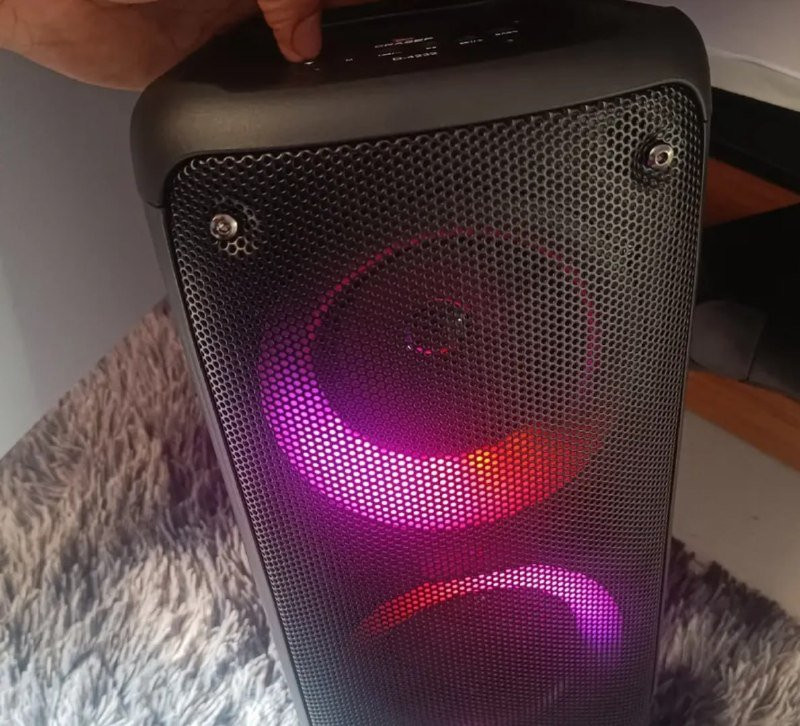 Caixa De Som Completa Amplificada 200w