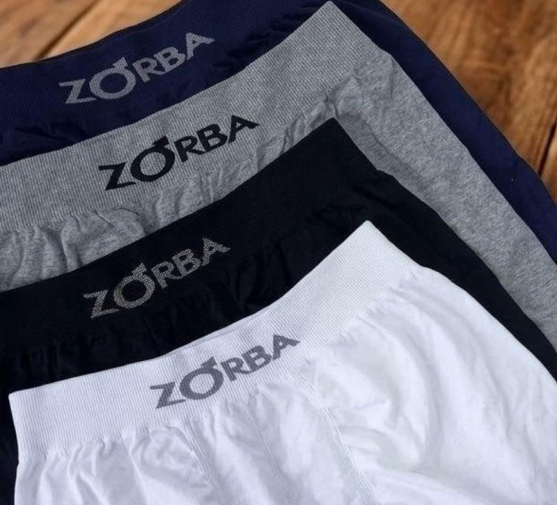Kit 10 Cuecas Zorba Boxer Sem Costura Algodão