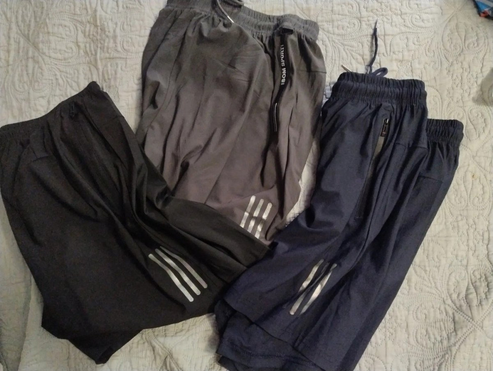 Kit 3 Bermuda Masculina Seda Secagem Rápida