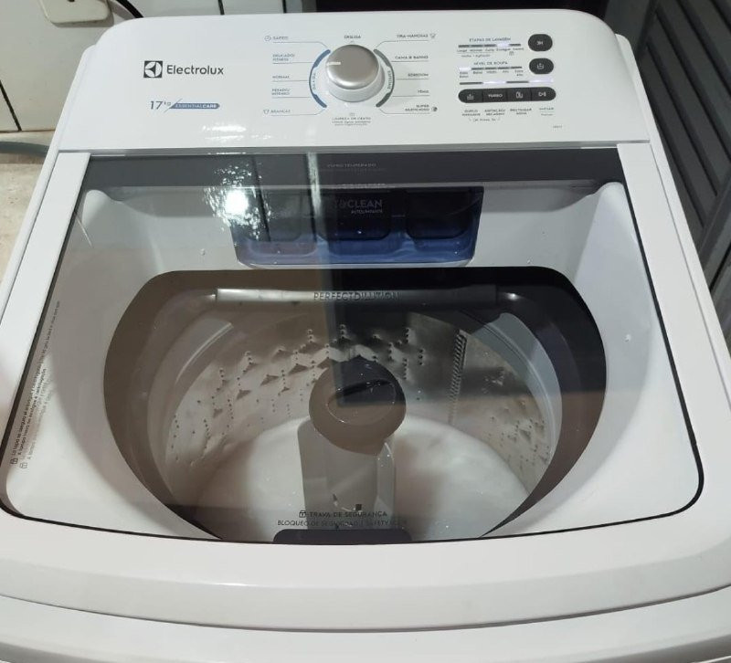 Máquina de Lavar 17kg Electrolux Essential Care com Cesto Inox, Jet&Clean e Ultra Filter (LED17)