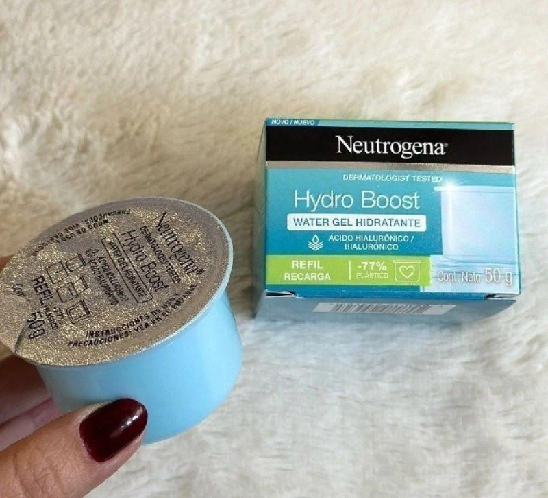 Neutrogena Hidratante Facial Hydro Boost Water Gel Refil, 50g