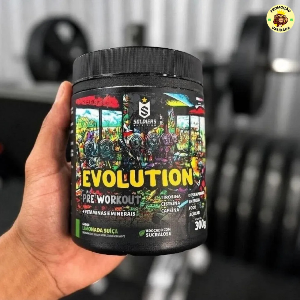 Pre-treino Evolution Workout 300g