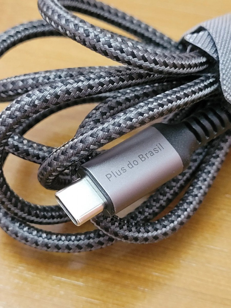 Cabo USB-C Duplo 240W 2m com Chip E-mark