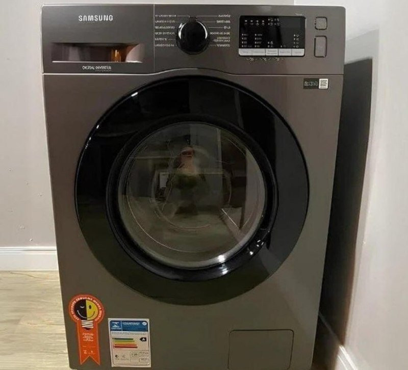 Samsung Lava e Seca WD11M com Digital Inverter Inox 11/7kg