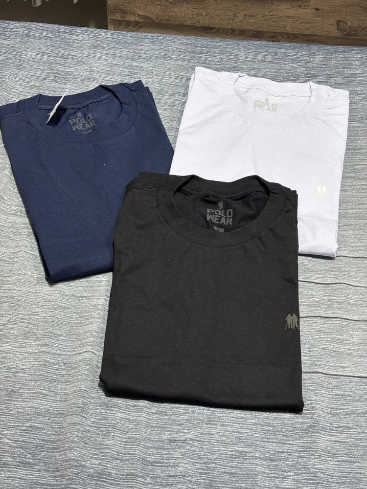 Kit 3 Camisetas Masculinas Polo Wear Sortido