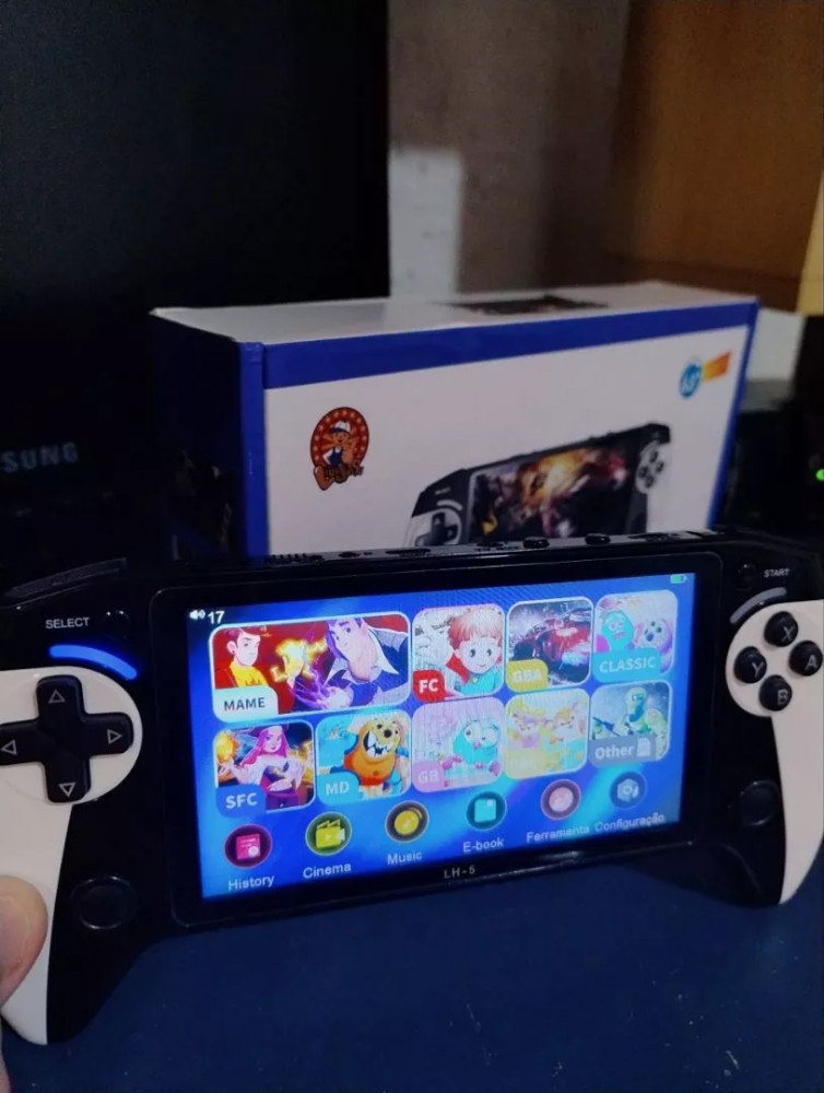 Video Game Console Portátil 16GB 10000 Jogos