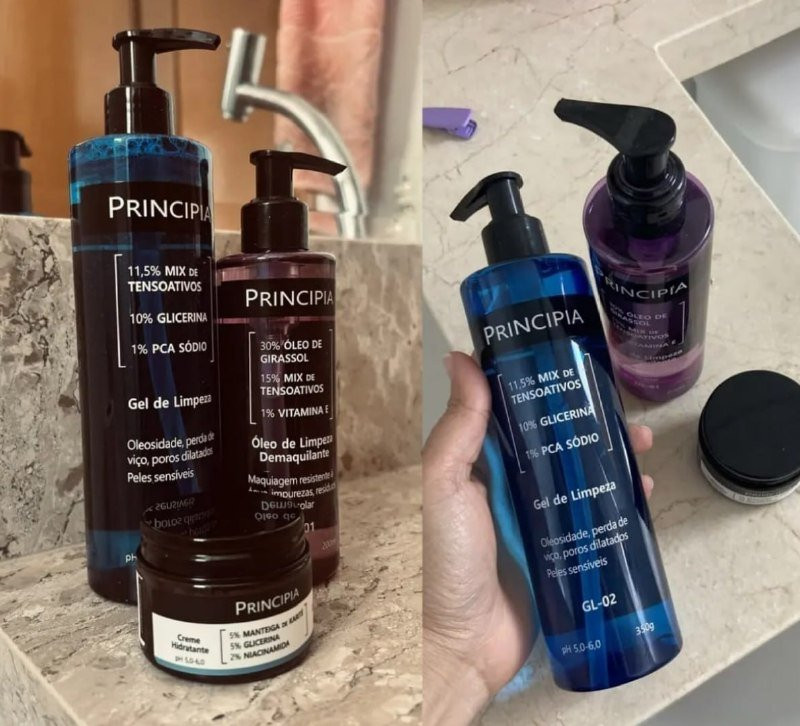 Principia Kit Limpeza E Hidratação (Ch-01 + Ol-01 + Gl-02)
