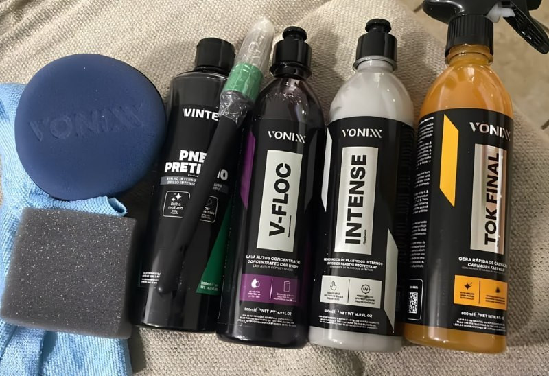 Kit Vonixx Shampoo V-Floc Cera Tok Final Revitalizado Intense 240ML Vonixx Pretinho Vintex