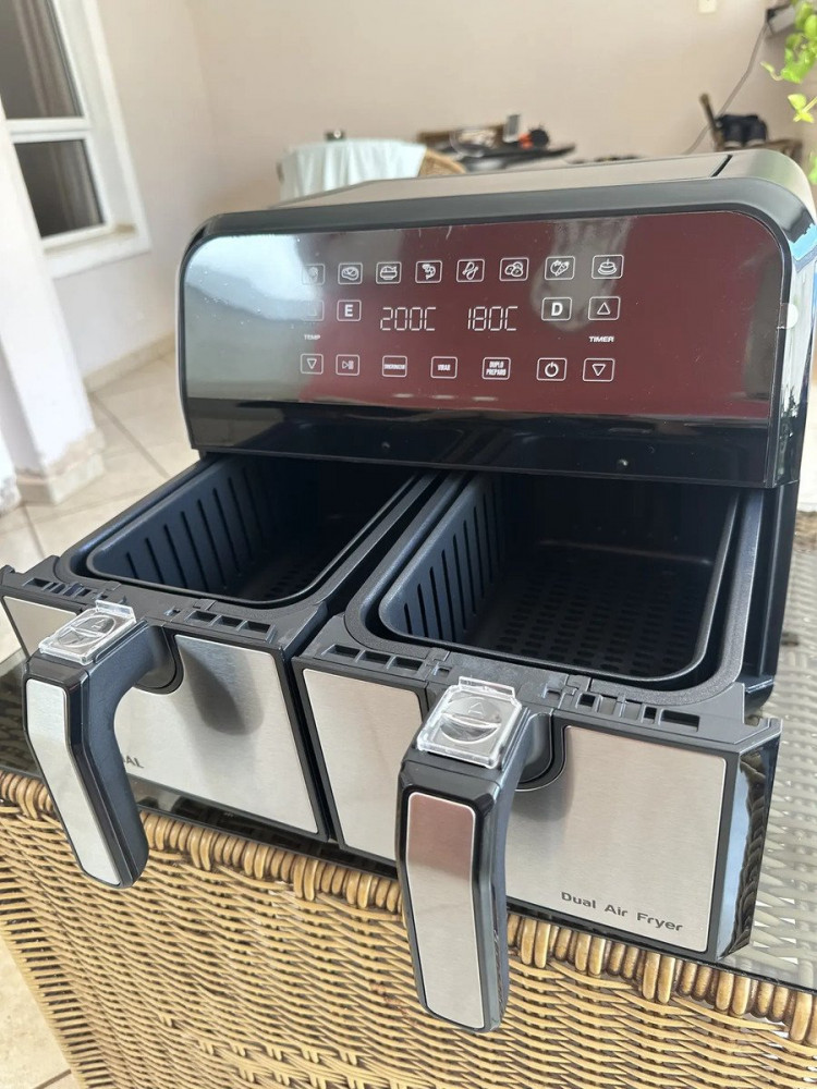 Fritadeira Mondial 8L Cesto Duplo 2200W