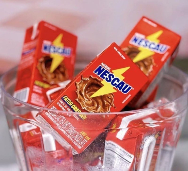 🥛 Nescau Bebida Láctea 180ml caixa com 27 unidades