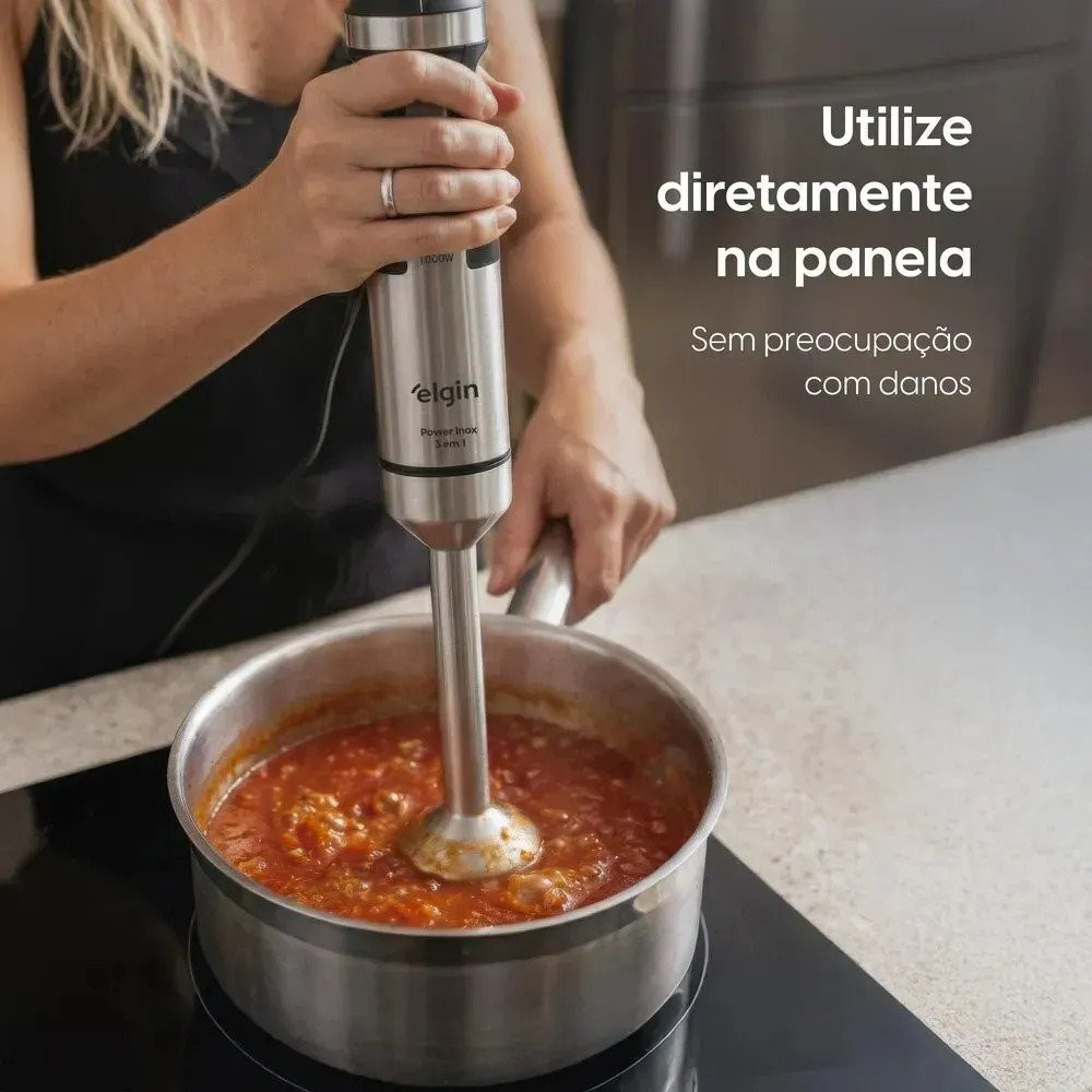 Mixer Inox 3 em 1 Elgin 1000W