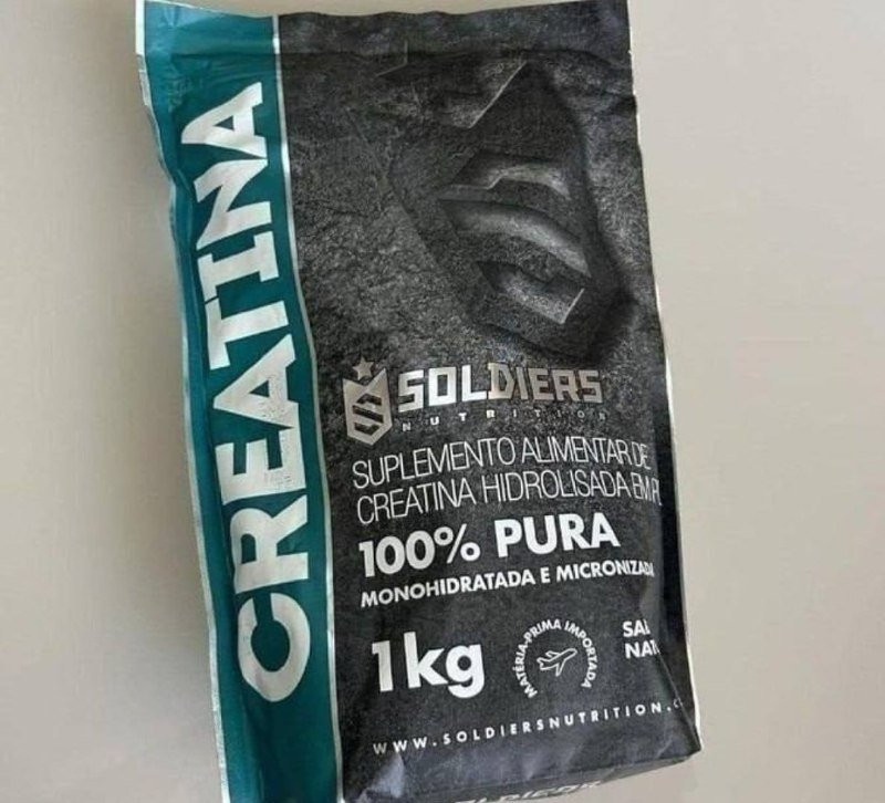 Creatina 1kg Monohidratada 100% Pura - Soldiers Nutrition