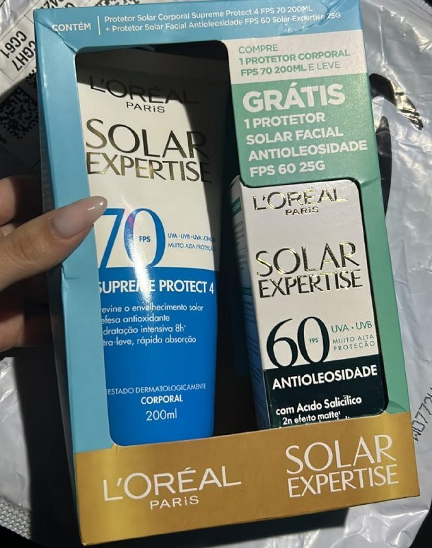 KIT SOLAR EXPERTISE Corporal fps70 200ml + Facial fps 60 25ml