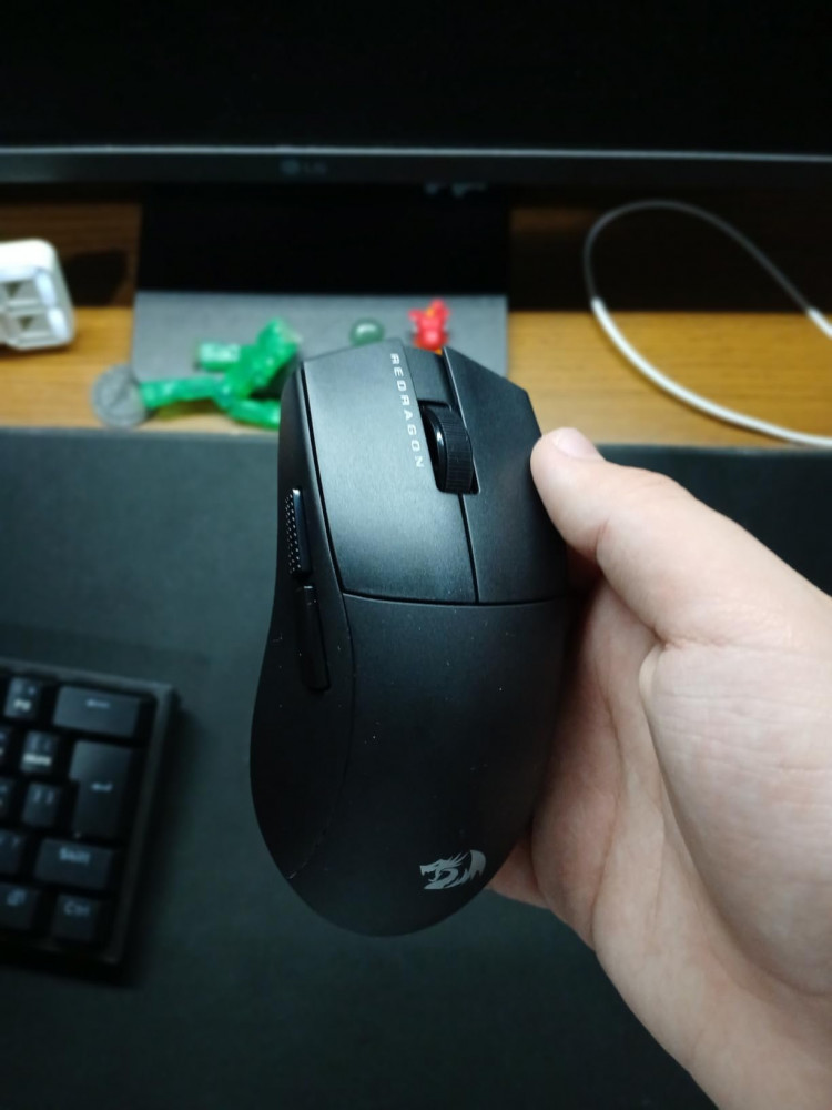 Mouse Gamer Redragon King Pro Branco 26000DPI M916W-PRO-1K