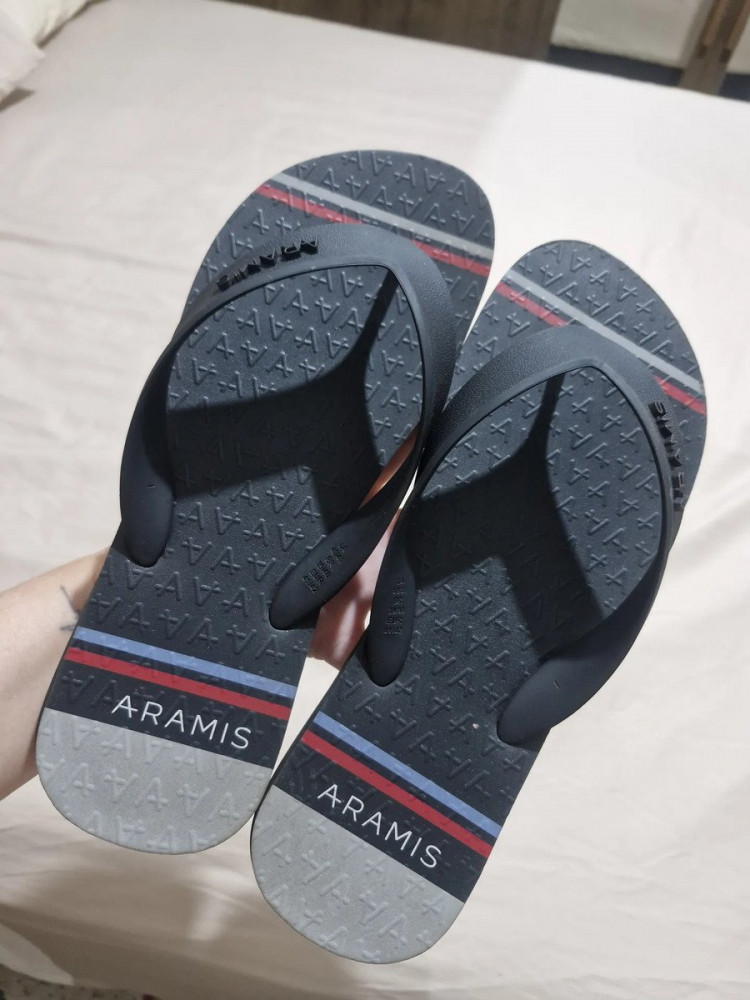 Chinelo Sandália Aramis Masculino Branco 39/40