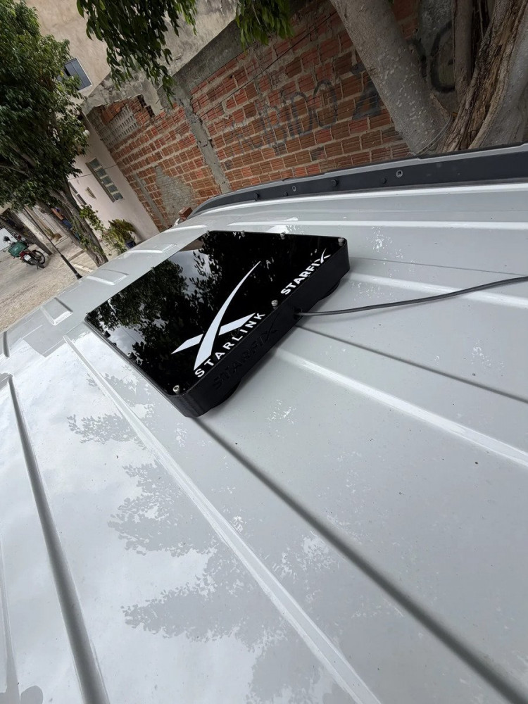 Case Suporte Veicular Teto Carro Externo Starlink